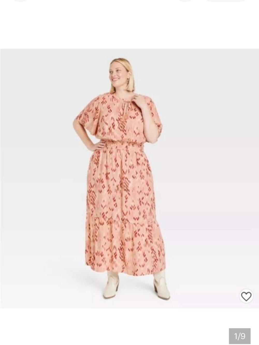 Knox Rose Pink Patterned Maxi Dress